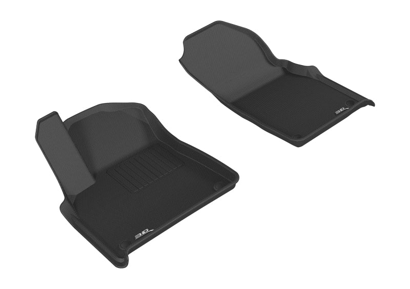 3D MAXpider 2017-2020 Audi Q7/Q8 Kagu 1st Row Floormat - Black L1AD04011509 L1AD04011509 Photo - Primary