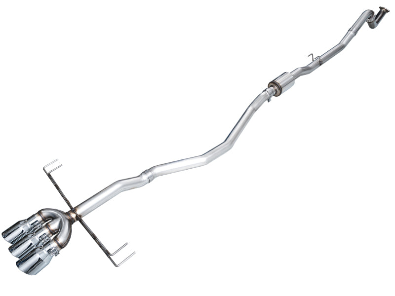 AWE Tuning 2024 Acura Integra Type S DE5 FWD Track Edition Exhaust w/ Triple Chrome Silver Tips 3020-52335 3020-52335 Photo - Primary