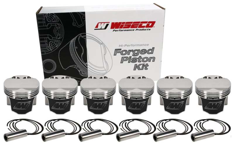 Wiseco BMW M50B25 2.5L Engine 11:1 CR 84.00MM Bore Custom Pistons (Set of 6) KE114M84 KE114M84 Photo - out of package