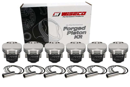 Wiseco BMW M50B25 2.5L Engine 11:1 CR 84.00MM Bore Custom Pistons (Set of 6) KE114M84 KE114M84 Photo - out of package