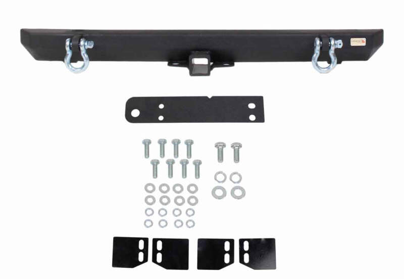 Fishbone Offroad 87-06 Jeep YJ/TJ Wrangler TJ Wrangler Rear Bumper w Receiver FB22217 FB22217 Photo - out of package
