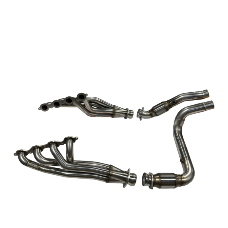 Kooks Headers Kooks 23+ Cadillac Escalade V 1-7/8in Long Tube Header & GREEN Catted Conn. Kit 2864H430 2864H430 Photo - Unmounted