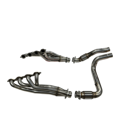 Kooks Headers Kooks 23+ Cadillac Escalade V 1-7/8in Long Tube Header & GREEN Catted Conn. Kit 2864H430 2864H430 Photo - Unmounted