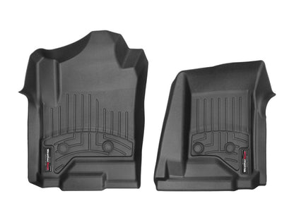 WeatherTech 15+ GMC Sierra/Denali 3500HD Vinyl Front FloorLiner BLK - Crew Cab (no 4x4 Floorshifter) 4412661V 4412661V Photo - Primary