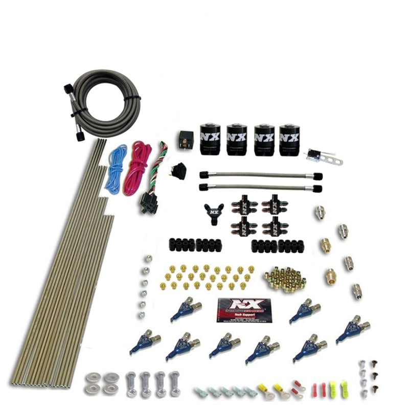 Nitrous Express 8 Cyl Piranha Direct Port, 4 Solenoids, w/ 10Lb Bottle (200-500Hp Efi) 80001EFI-00 Photo - Primary