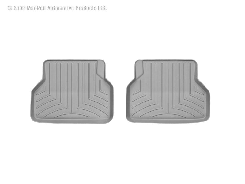 WeatherTech 04-10 BMW 5-Series (E60) Rear FloorLiner - Grey 461642 461642 Photo - Primary