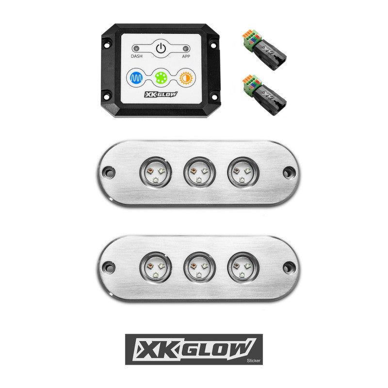XKGLOW 2-Piece 27W Rgb LED Marine Lit Kit XK075002-KIT XK075002-KIT User 1