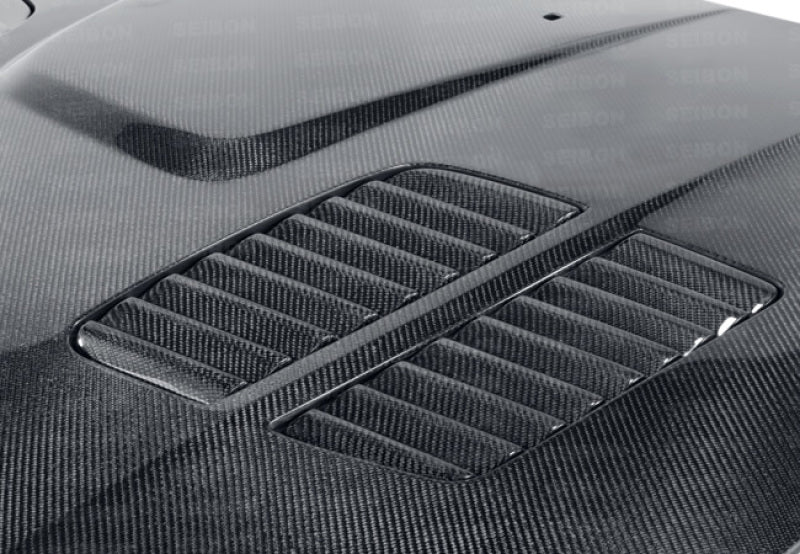 Seibon 97-03 BMW 5 Series 4Dr (E39) GTR-Style Carbon Fiber Hood HD9703BMWE39-GTR HD9703BMWE39-GTR Photo - Primary