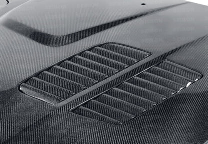 Seibon 97-03 BMW 5 Series 4Dr (E39) GTR-Style Carbon Fiber Hood HD9703BMWE39-GTR HD9703BMWE39-GTR Photo - Primary