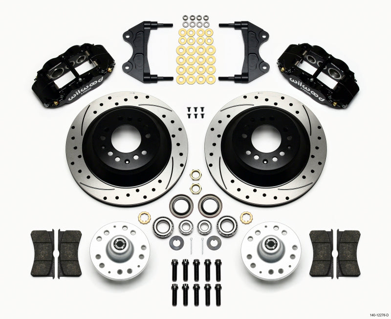 Wilwood Narrow Superlite 6R Front Hub & 1PC Rtr Kit 12.88in Dril WWE ProSpindle 140-12276-D 140-12276-D Photo - Primary