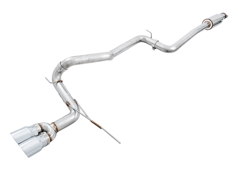 AWE Tuning Ford Focus ST Track Edition Cat-back Exhaust - Chrome Silver Tips 3020-32034 3020-32034 Photo - Primary
