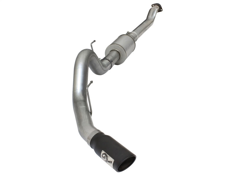 aFe Cat-Back Aluminized Steel Exhaust System Black - Ford F-150 2015 49-03069-B Photo - Primary