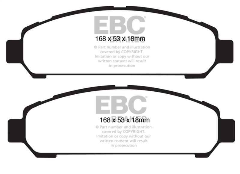 EBC Disc Brake Pad Set DP41851R Photo - Primary