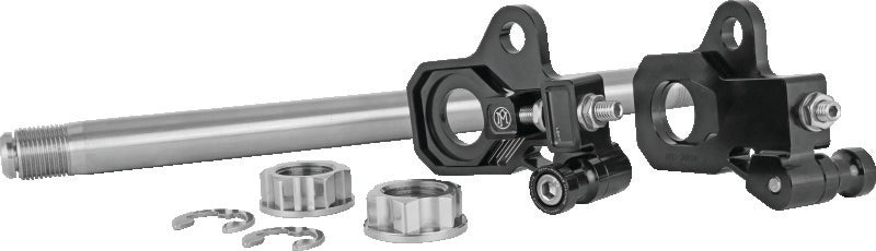 Performance Machine Axle Adj Kit- Hd Touring Black 0117-0028M-B 0117-0028M-B User 1