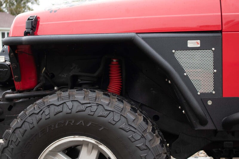Fishbone Offroad 97-06 Jeep Wrangler Front Fenders Paintable Mesh Upgrade FB23239 FB23239 Photo - lifestyle view