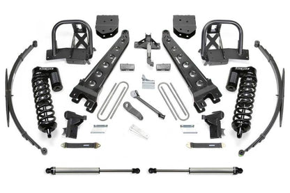 Fabtech 08-10 Ford F350 4WD 10in Radius Arm System w/DL 4.0 Coilovers & Rear DL Shocks K20471DL K20471DL Photo - Primary