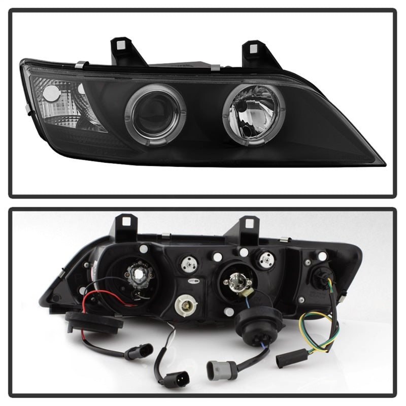 Spyder BMW Z3 96-02 Projector Headlights LED Halo Black High H1 Low H1 PRO-YD-BMWZ396-HL-BK 5009081 5009081 Photo - Unmounted