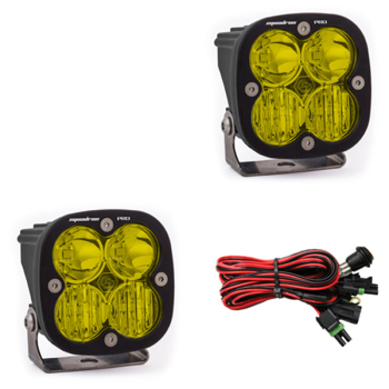 Baja Designs Squadron Pro Black LED Auxiliary Light Pod Pair - Universal 497813 Photo - Primary