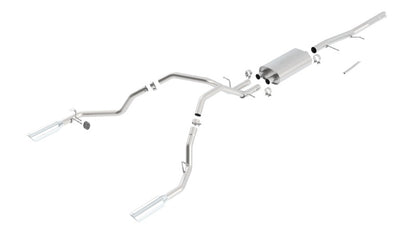 Borla 09-12 GMC Sierra 1500 / 09-12 Chevrolet Silverado 1500 SS Catback Exhaust 140340 140340 Photo - Primary