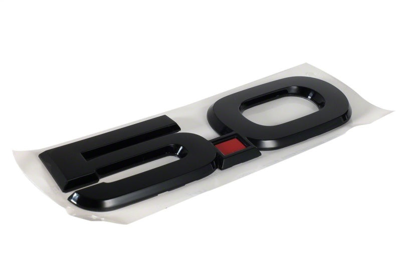 Ford Performance Parts 15-17 Ford Mustang 5.0L Fender Emblem Black M-1447-M50AB Photo - Unmounted