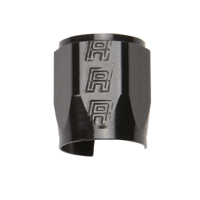 Russell -8 AN Tube Seal Hose End For 3/8" Fuel Hose (Black Finish) 620273 Photo - Primary