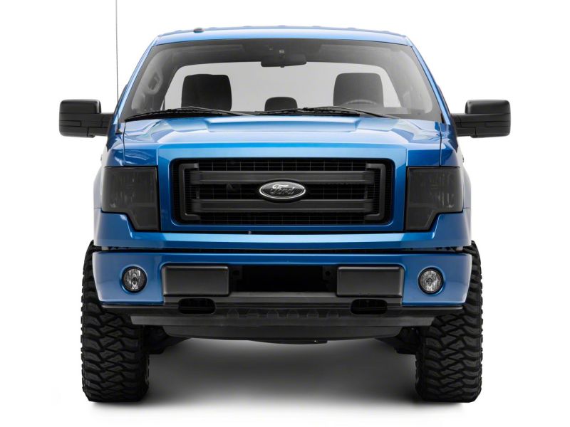 Raxiom 09-14 Ford F-150 Axial OEM Style Rep Headlights- Chrome Housing- SmokedLens T551344 T551344 Photo - Close Up