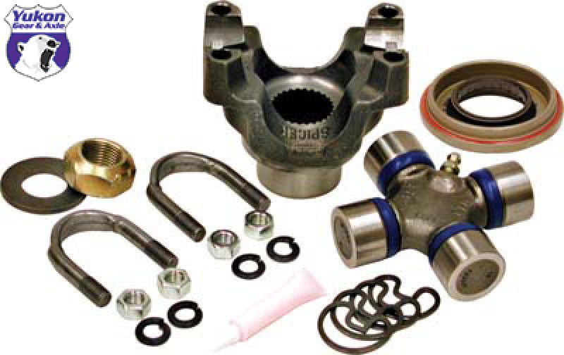 Yukon Gear & Axle Yukon Gear Replacement Trail Repair Kit For Dana 60 w/ 1350 Size U/Joint and U-Bolts YP TRKD60-1350U YP TRKD60-1350U Photo - Primary