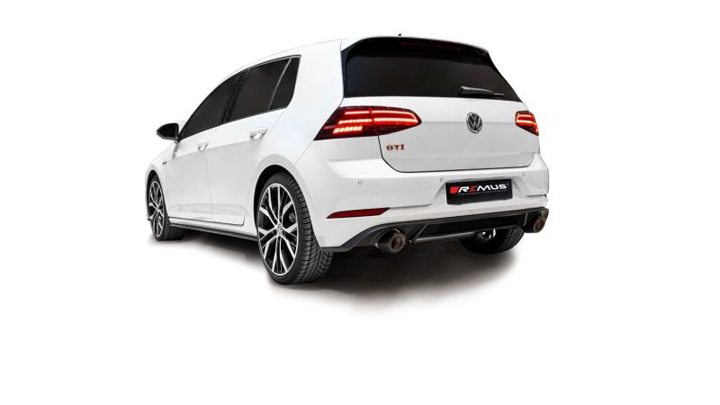 Remus 2018 Volkswagen GTI Mk VII (Facelift) 2.0L TSI Axle Back Exhaust (Tail Pipes & Conn Tube Req) 957117 1500 957117 1500 Photo - Primary