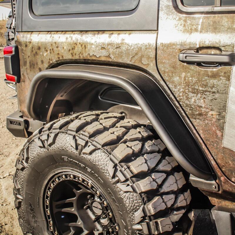 Westin Tube Fenders - Rear 62-1035 Photo - Mounted