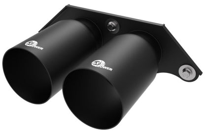 aFe Power Mach Force Xp 4in 304 SS Bolt-On Exhaust Tips Satin Black 14-19 Porsche 911 GT3 3.8L/4.0L 49C36435-B 49C36435-B User 1