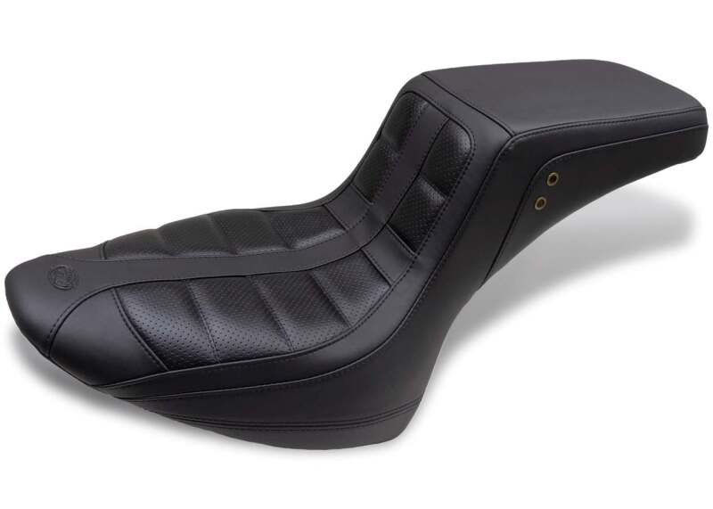 Mustang Motorcycle MMP 1 Piece with Driver and Passenger Backrest Original Seats One-Piece Motorcycle Seats main image