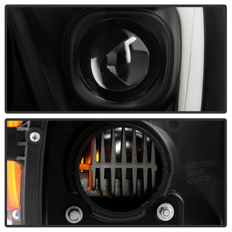 SPYDER 06-08 Dodge Ram 1500 LED Headlights - Black PRO-YD-DR06PL-BK 5088178 5088178 User 2