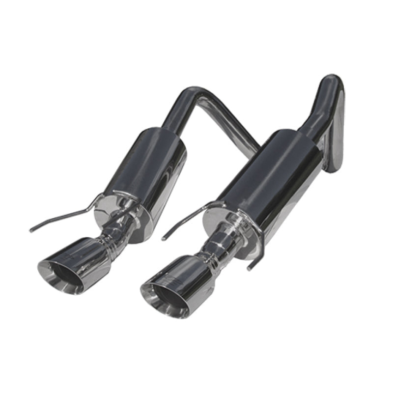 MBRP 2005-2008 Chev Corvette Dual Muffler Axle Back 4 Round Dual Wall Tips S7000304 Photo - Primary