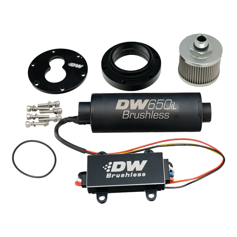 DeatschWerks 3.5L Module Surge Tank In-Tank Pump Adapter w/ DW650iL Brushless/Controller 440lph Pump 9-650-C105-5009 9-650-C105-5009 Photo - Primary