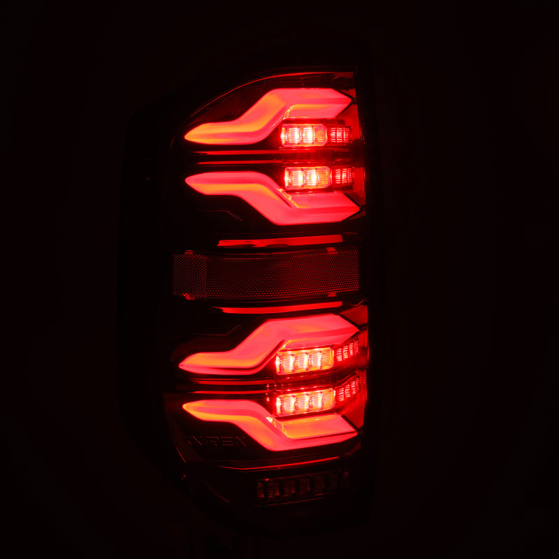 AlphaRex 14-21 Toyota Tundra LUXX LED Taillights Blk w/Activ Light/Seq Signal 672040 672040 User 2