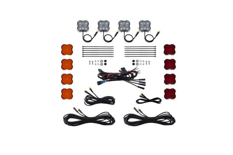 Diode Dynamics Single-Color Rock Light Installer Kit (4-pack) DD7738 DD7738 Photo - Primary