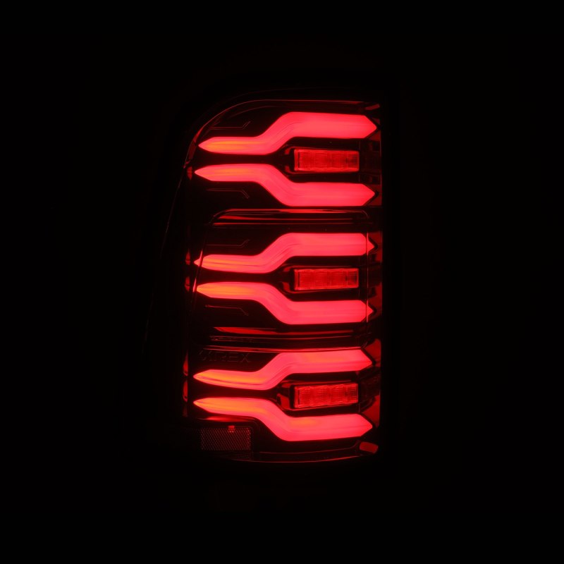 AlphaRex 19-21 Dodge Ram 1500 Luxx-Series LED Tail Lights Black/Red w/Activ Light/Seq Signal 640050 640050 User 2