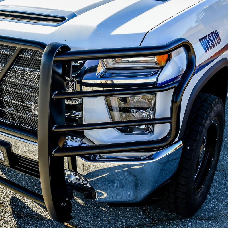 Westin 2020 Chevrolet Silverado 2500/3500 HDX Grille Guard - Black 57-3995 57-3995 Photo - Mounted