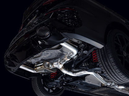 AWE Tuning Audi 22-23 8Y RS3 Cat-Back SwitchPath Exhaust (No Tips) 3025-31389 3025-31389 Photo - Mounted