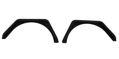 Fishbone Offroad 97-06 Jeep Wrangler TJ Steel Tube Fenders Front 3In Flare - Blk Textured Powdercoat FB23029F FB23029F Photo - out of package