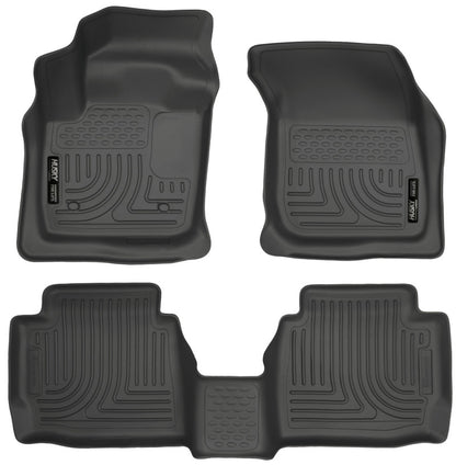 Husky Liners 13 Ford Fusion WeatherBeater Combo Black Floor Liners (3pc) 99751 Photo - Primary