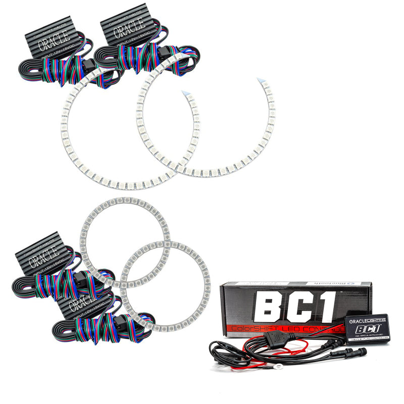 ORACLE Lighting Oracle Mercedes Benz C-Class 08-11 Halo Kit - ColorSHIFT w/ BC1 Controller 2291-335 2291-335 Photo - Primary