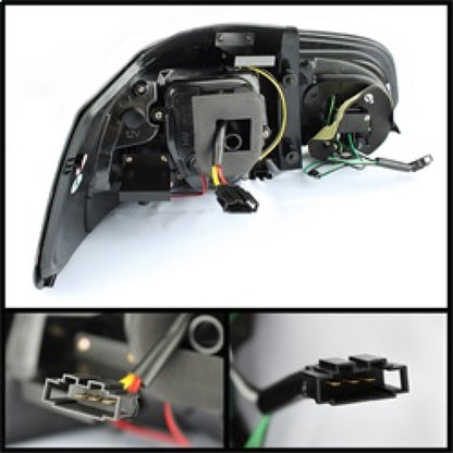 Spyder Volkswagen Golf/GTI 10-13 G2 Type With Light Bar LED Tail Lights Black ALT-YD-VG10-LED-G2-BK 5071767 5071767 Photo - Unmounted