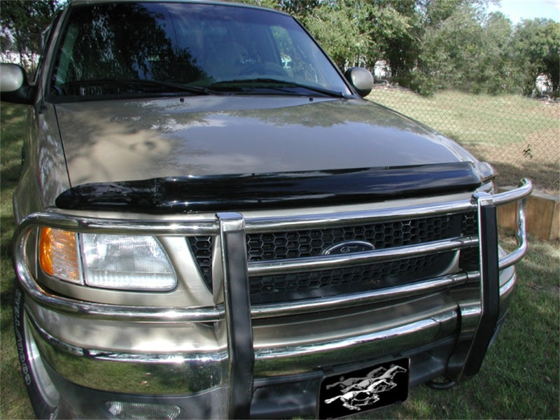 Stampede Vigilante Premium Hood Protector,Smoke,For 1997-2002 Ford Expedition 318-2 Photo - Mounted