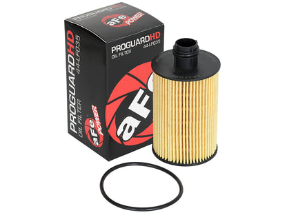 aFe Pro Guard HD Oil Filter (4 Pack) 14-16 RAM 1500 EcoDiesel V6 3.0L 44-LF035-MB Photo - Unmounted