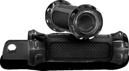 Performance Machine Footpegs Overdrive - Black Ano 0035-1158-B 0035-1158-B Photo - Primary