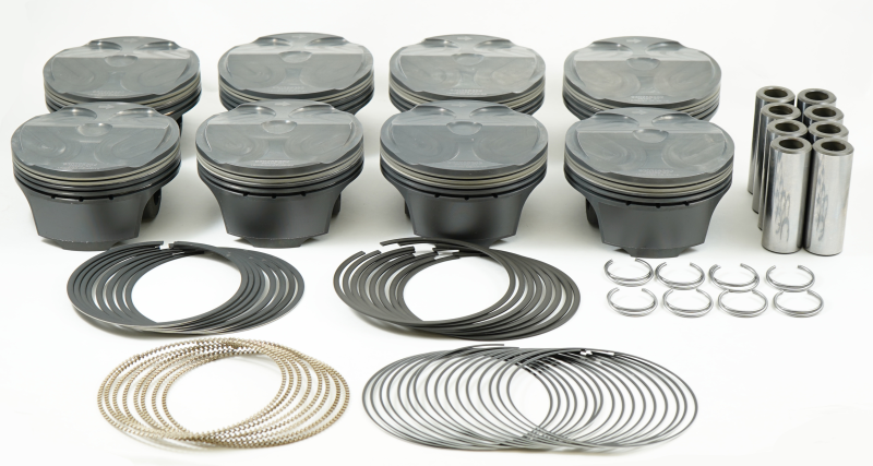 Mahle MS Piston Set Gen 3 Coyote 308ci 3.662in Bore 3.65in Stroke 5.933in Rod .866 Pin 8.4cc 12 CR 930258362 930258362 Photo - Primary