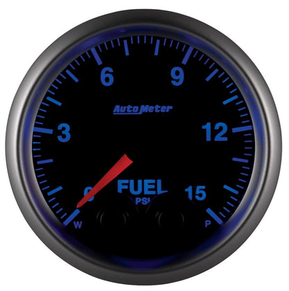 Autometer 2-1/16" Fuel Pressure, 0-15 Psi, Steper Motor, Elite 5667 User 1