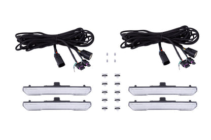 Diode Dynamics 20-21 Sierra 2500/3500 HD LED Sequential Sidemarkers Clear Set DD5150 DD5150 Photo - Primary