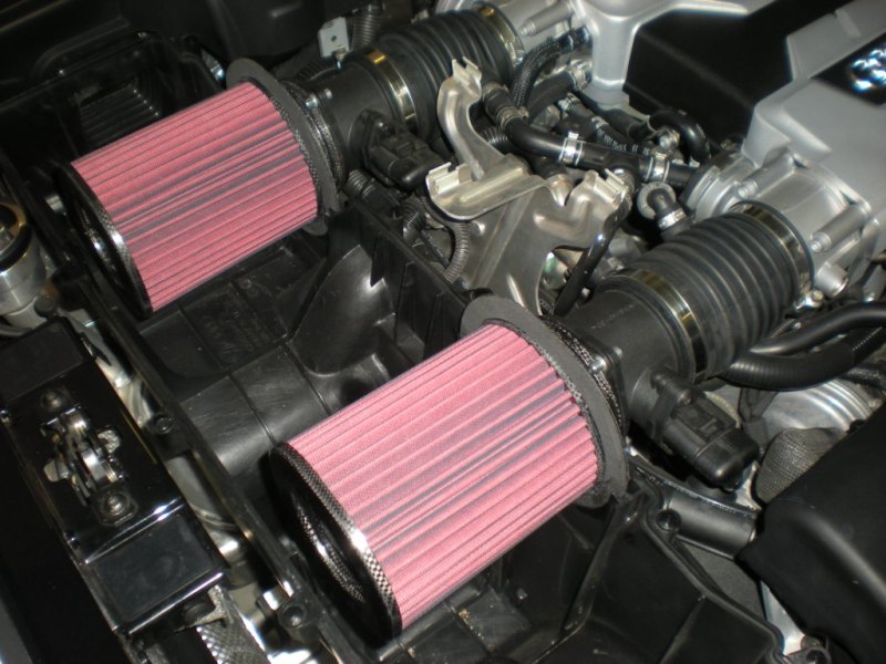 BMC 09-12 Audi R8 5.2L V10 Quattro / R-Tronic Cylindrical Carbon Racing Filter Induction System Kit CRF605/08 CRF605/08 User 1